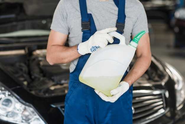 Рекомендуемый объем антифриза