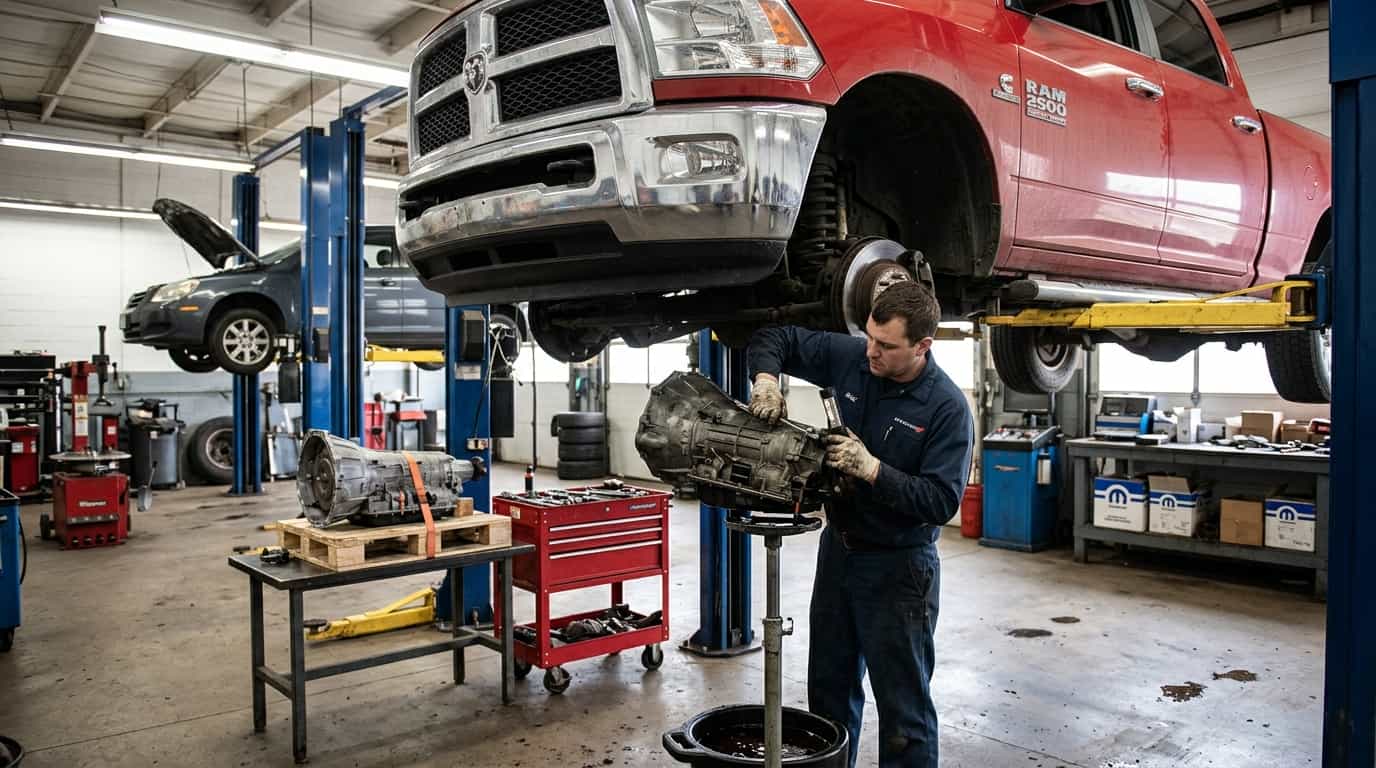 Почему Dodge может дергаться при переключении автоматической коробки передач