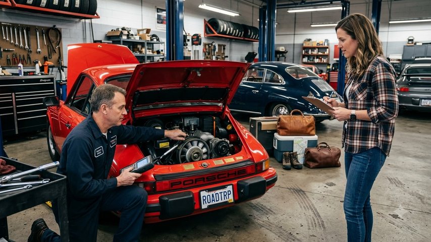 Как подготовить Porsche к дальней поездке и избежать неприятностей в дороге
