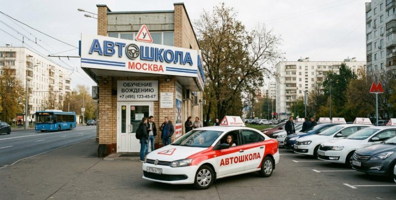 Как выбрать автошколу в Москве, если боитесь плотного городского трафика