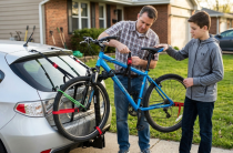 Советы родителям: подготовка детского велосипеда к поездке на машине